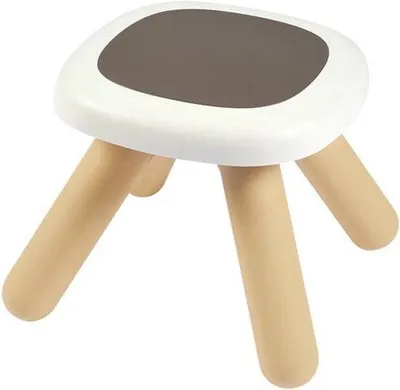 Productafbeelding van Famanu Kinderkruk, zacht grijs - Design kinderbankje voor binnen en buiten