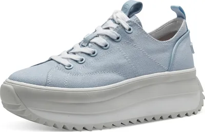 Produktbild von Tamaris Plateau Sneaker Damen 31373334353837 Blau 40 EU