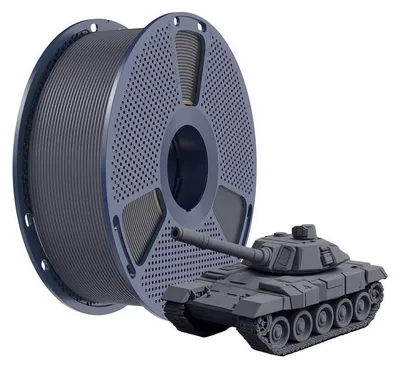 Produktbild von Sunlu PLA+ High-Speed Filament, 1,75mm, 1kg - Farbton: Grey