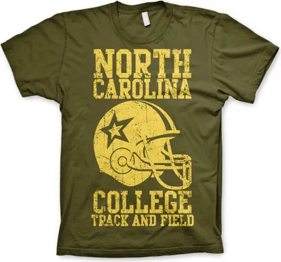 Produktbild von North Carolina College T-Shirt - Small - Olive