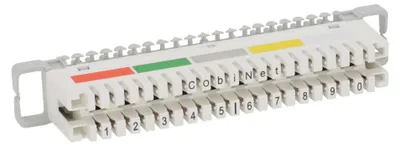 Immagine prodotto di Barra di derivazione CobiNet LSA 2/10 a 10 DA, con codice colore