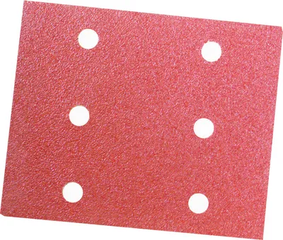 Image de 10x Schleifpapier für Schwingschleifer 115x140 mm 6-Löcher Körnung 240