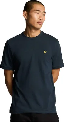 Image de Lyle & Scott - T-shirt à rayures contrastées pour homme GT5842 (S) (Noir)