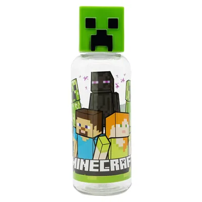 Immagine prodotto di Bottiglia Stor Minecraft - Bottiglia Ecozen 3D per bambini 560 ml