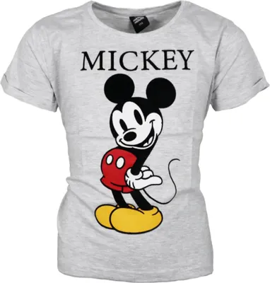 Produktbild von Disney Mickey Maus Jungen kurzarm T-Shirt Shirt – Grau / 140