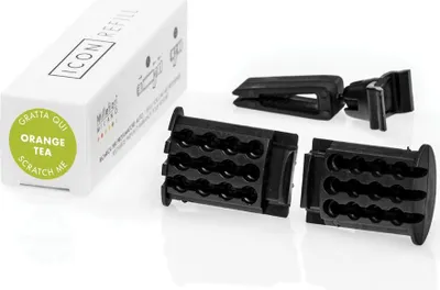 Image de Recharge de remplacement pour le parfum de voiture Icon Orange Tea 1 pièce