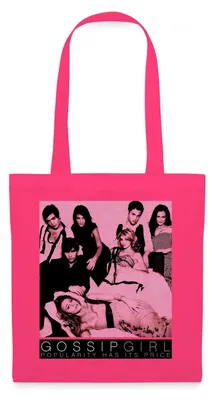 Produktbild von Spreadshirt Gossip Girl Ikonisches Bild Mit Hauptcharateren Stoffbeutel, One size, Azalea