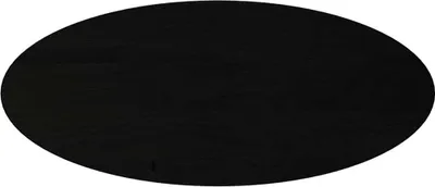 Obrázek produktu pro vidaXL Stolová deska tmavě hnědá 140x60x2 cm dubový masiv oválný