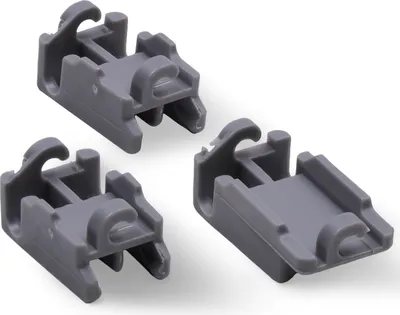 Produktbild von VIOKS Lager Set 3x passend wie Bosch 00418674 Halter für Korbablagen Geschirrspüler