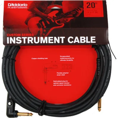 Obrázok produktu pre D'Addario Planet Waves PW-GRA-20 6 m Rovný - Zalomený Nástrojový kábel