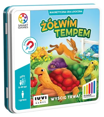 Obrázok produktu pre Smart Games Żółwim Tempem Gra logiczna IUVI Games