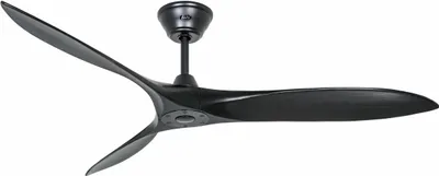 Immagine prodotto di Ventilatore da soffitto a risparmio energetico con telecomando Eco Airscrew 152 cm Nero