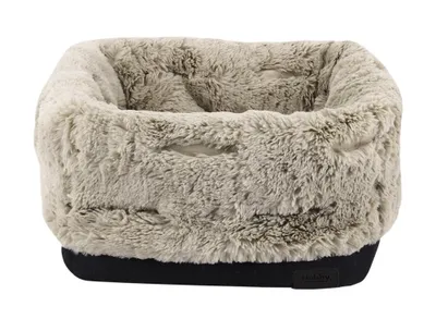 Produktbild von Nobby Komfortbett/-tasche Enda schwarz/beige für Katzen