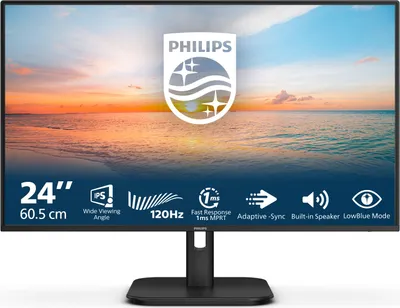 Produktbild von Philips 1000 series 24E1N1200A/00 Computerbildschirm 60,5 cm (23.8") 1920 x 1080 Pixel Full HD LCD Schwarz