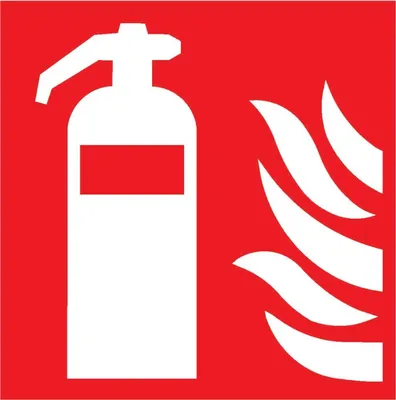 Obrázok produktu pre SafetyMarking® Brandschutzschild   - Feuerlöscher