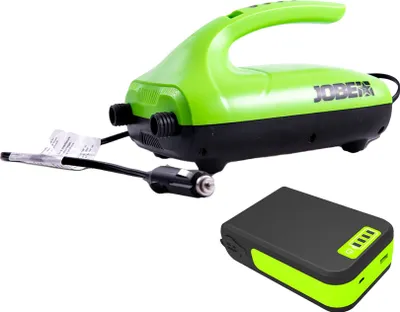 Produktbild von Jobe Portable Electric Usb With Bag Luftpumpe Grün  Grün One Size