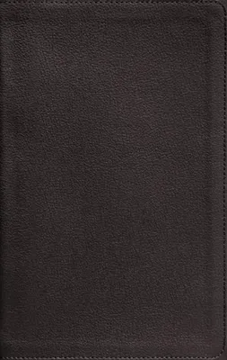 Zdjęcie produktu dla NASB, Personal Size Bible, Large Print, Genuine Leather, Calfskin, Black, Red Letter, 1995 Text, Comfort Print