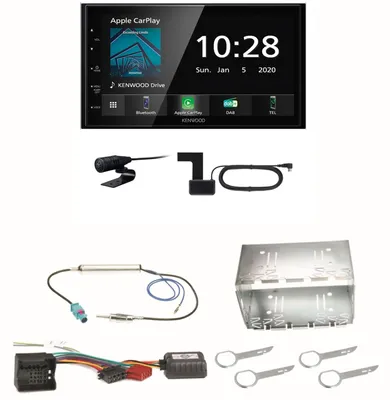 Produktbild von Kenwood DMX5020DABS Android Auto CarPlay Einbauset für Fox Polo 9N3