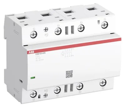 Obrázok produktu pre Inštalačný stykač ABB ESB100-40N-06, 100 A, 4S/0Ö, 230 V