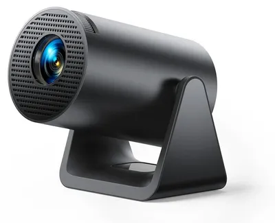 Zdjęcie produktu dla Projektor - Mini projektor - Obsługa rozdzielczości 1080P - 300 lumenów (norma ANSI) - System Android 11 - Wi-Fi i Bluetooth