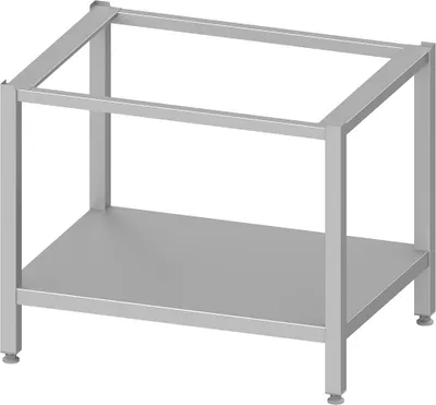 Produktbild von Kombidämpfer Untergestell mit Grundboden, offen, 862x637x699 mm (BxTxH)