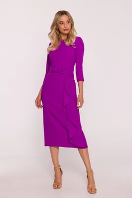 Produktbild von BeWear Midikleid für Frauen Quf S425 lavendel XL