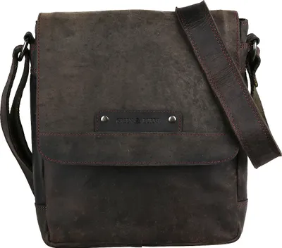Produktbild von Greenburry Vintage Revival 1952-22 Leder Messenger Schultertasche