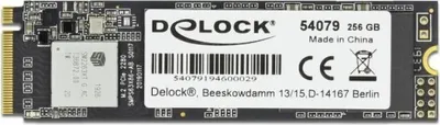 Immagine prodotto di Delock SSD M.2 - SSD - 256 GB - interno - M.2 2280 - PCIe 3.0 x4 (NVMe)