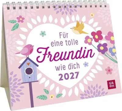 Produktbild von Mini-Kalender 2027: Für eine tolle Freundin wie dich