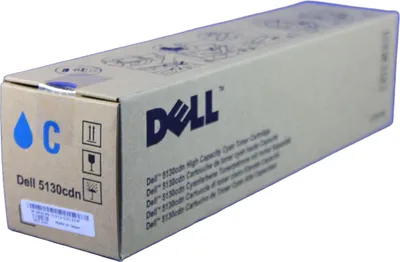 Produktbild von Dell Toner 5130cdn cyan, 593-10922, P614N