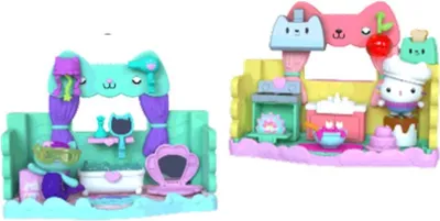 Zdjęcie produktu dla Gabby's Dollhouse GDH PYS Mov Ultra Rms MerCats Bathrm GML, Akcja/Przygoda, 3 lat(a), Wielobarwny