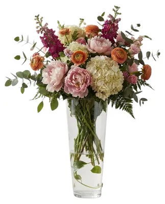 Produktbild von Konische Vase basic - Glas - 50 cm - transparent - Blumenvase