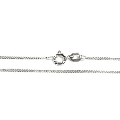 Produktbild von Miamar PF01.20.40R Kette Panzer Uni Halskette Silber 40 cm
