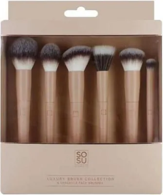 Produktbild von Sosu | Die  Gesichtspinsel-Kollektion – 6-teilig – Vegan