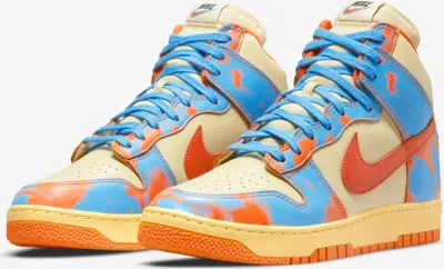 Obrázek produktu pro Nike Dunk High 1985 SP "Orange Acid Wash", DD9404-800, Velikost: 43
