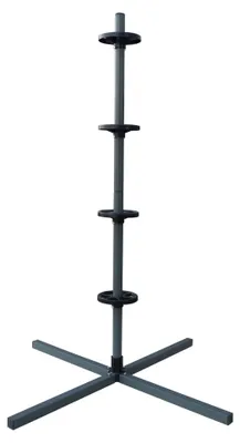 Immagine prodotto di Porta pneumatici in acciaio per 4 pneumatici, larghezza 285 mm, carico 120 kg