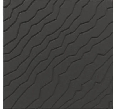 Produktbild von Filz Wandpaneel Stone schwarz 54 x 54 cm