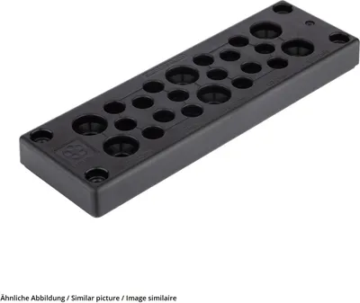 Immagine prodotto di LAPP 52220065 Kabeldurchführungsplatte Klemm-Ø (max.) 16 mm Polycarbonat 1 St. (52220065)