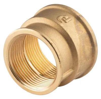 Produktbild von Messing Gewinde-Fitting Reduziermuffe 1 1/4'IG (DN 32) - 1 1/2'IG (DN 40) - schwere Ausführung