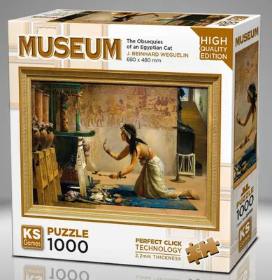 Produktbild von KS Games - Puzzle The Obsequies of an Egyptian - 1000 dielov