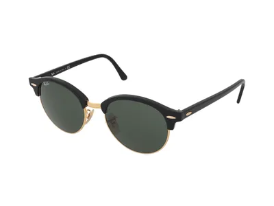 Obrázek produktu pro Ray-Ban Clubround Classic, Dospělý, Uni, Clubmaster, Kulatý, Plné obroučky, Černá