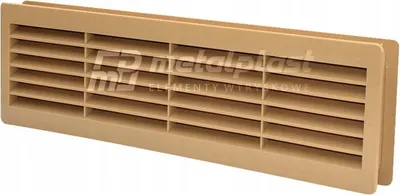 Produktbild von Breites Türlüftungsgitter, Farbe 53