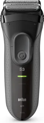 Produktbild von Braun Series 3 3000S Herrenrasierer, Netz-/Akkubetrieb, abwaschbar
