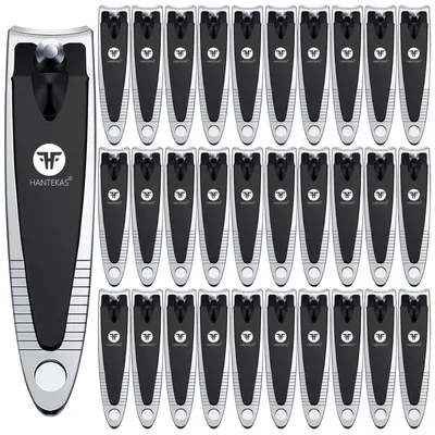 Immagine prodotto di Set di forbici per tagliare le unghie in acciaio inossidabile, 30 pezzi, portatile, per manicure e pedicure