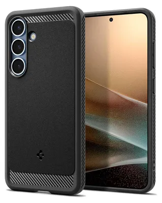 Zdjęcie produktu dla Spigen Rugged Armor, Pokrowiec, Samsung, Galaxy S25, 15,8 cm (6.2"), Czarny