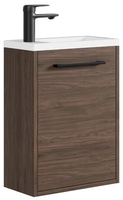 Immagine prodotto di Badplaats Mobile Lavabo Florence 40 x 22 cm – Noce – Mobiletto WC
