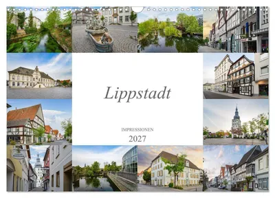 Produktbild von Lippstadt Impressionen (Wandkalender 2027 DIN A3 quer), CALVENDO Monatskalender