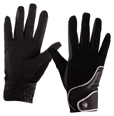 Produktbild von QHP Handschuh Summer Mesh schwarz FS/23, Größe:S