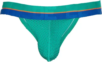 Produktbild von CODE 22 - Herren Unterwäsche - Bright Mesh Jockstrap Green - 1x Größe XL