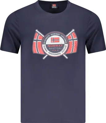 Produktbild von NORWAY 1963 Herren KURZARM-T-SHIRT Blau 856028_BLNAVY : Größe - 2XL Größe: 2XL